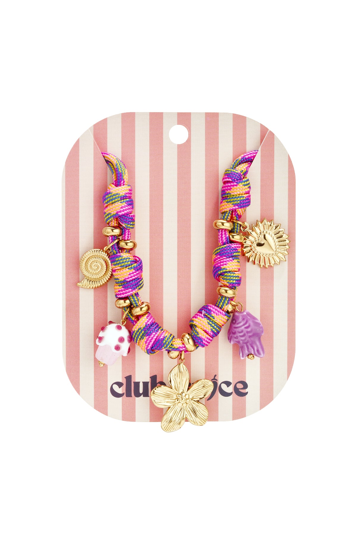 Kettingen met touwhanger, bloemen, vakantie/strand, damessieraden