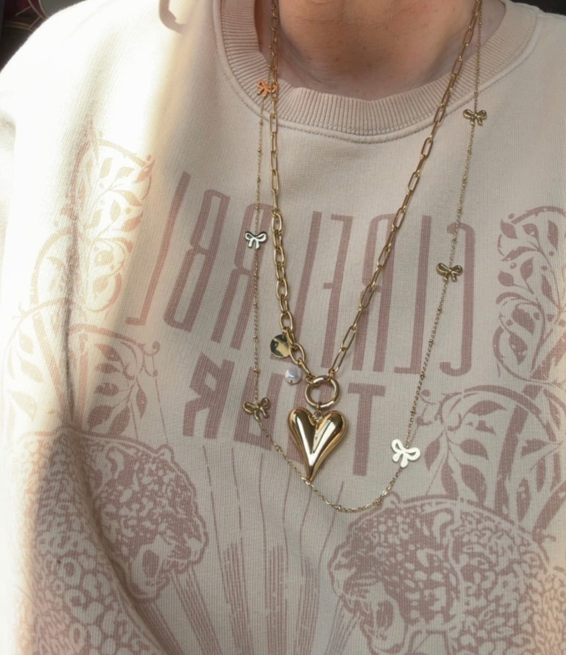 Necklace Sweet Bows