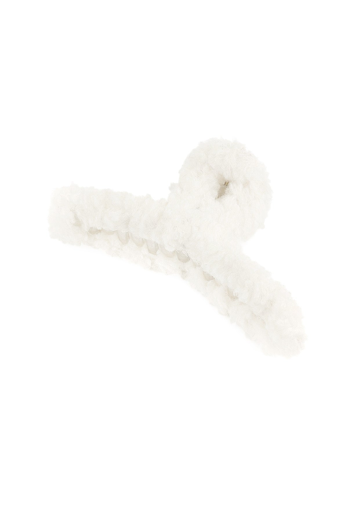 Hair clip teddy hair clip soft fur
