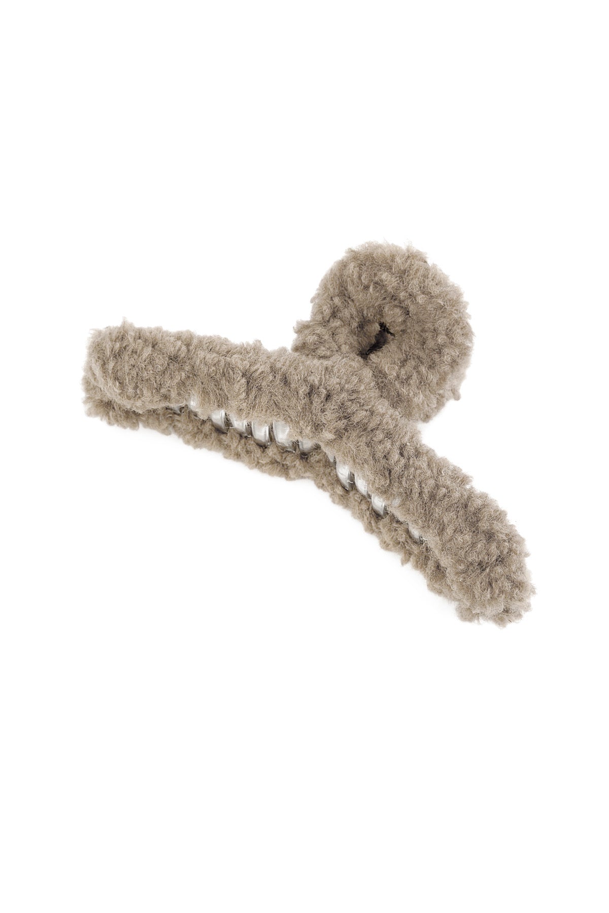 Hair clip teddy hair clip soft fur