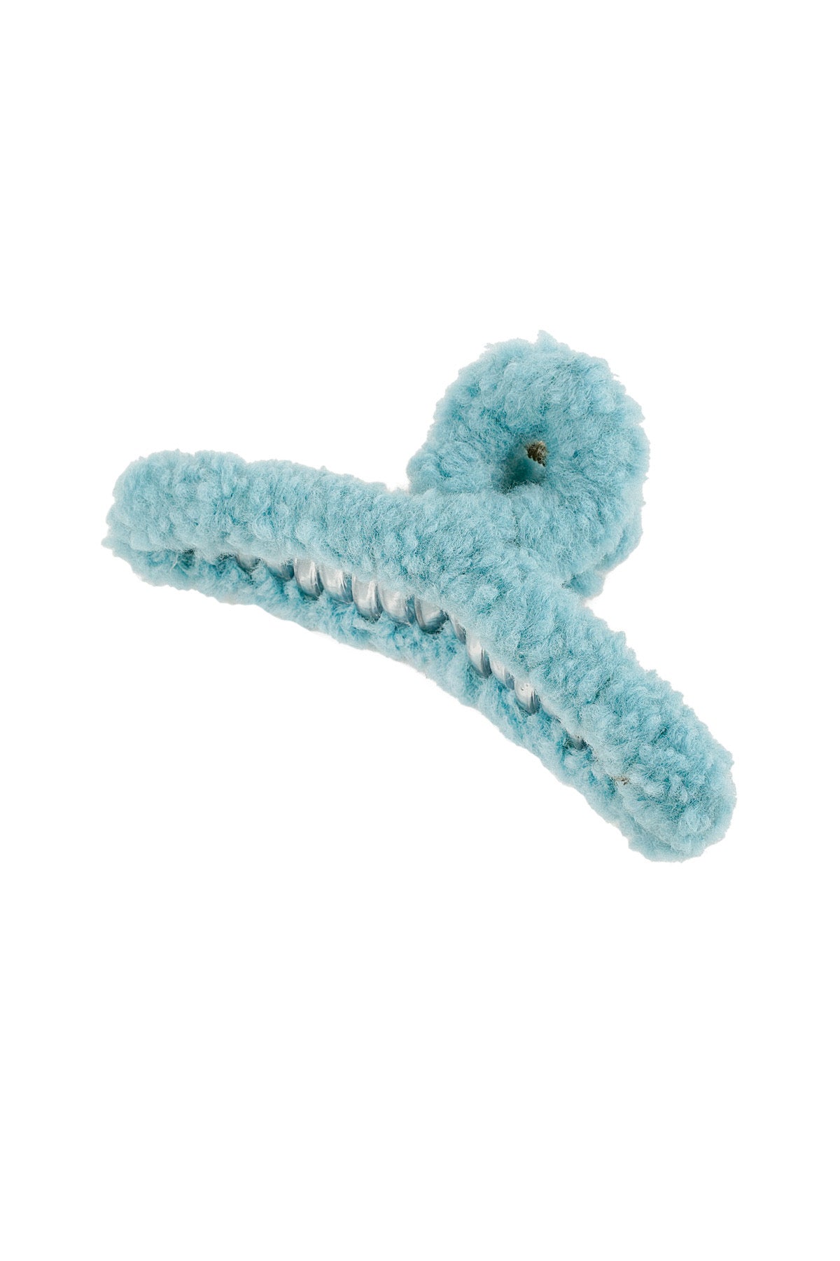 Hair clip teddy hair clip soft fur