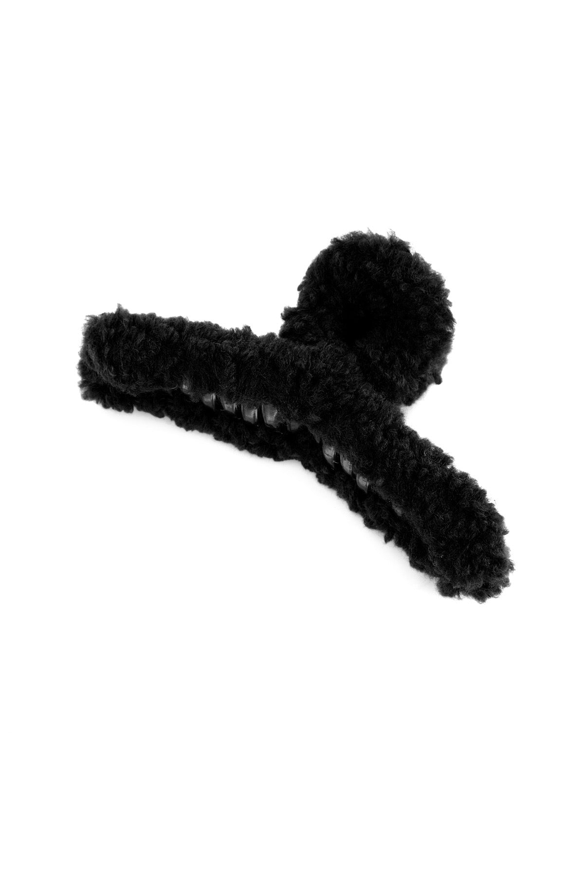 Hair clip teddy hair clip soft fur