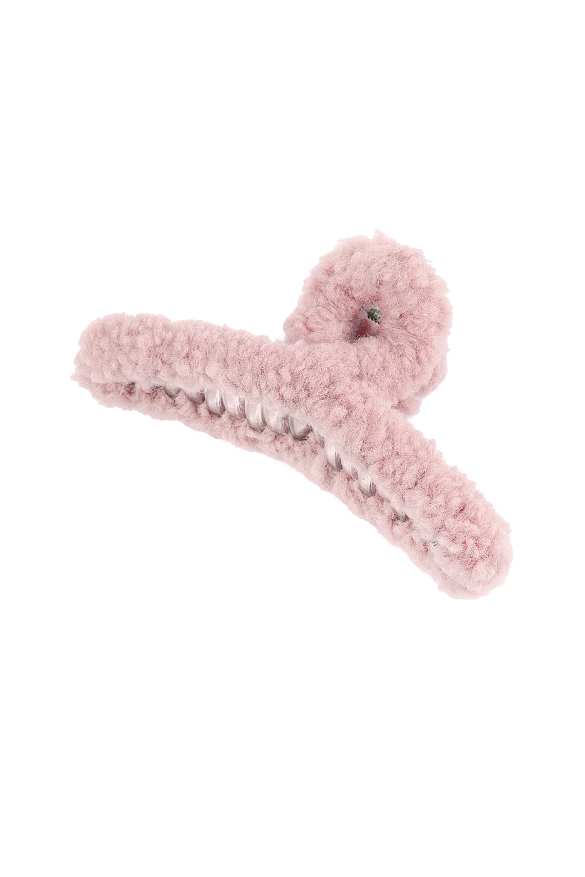 Hair clip teddy hair clip soft fur
