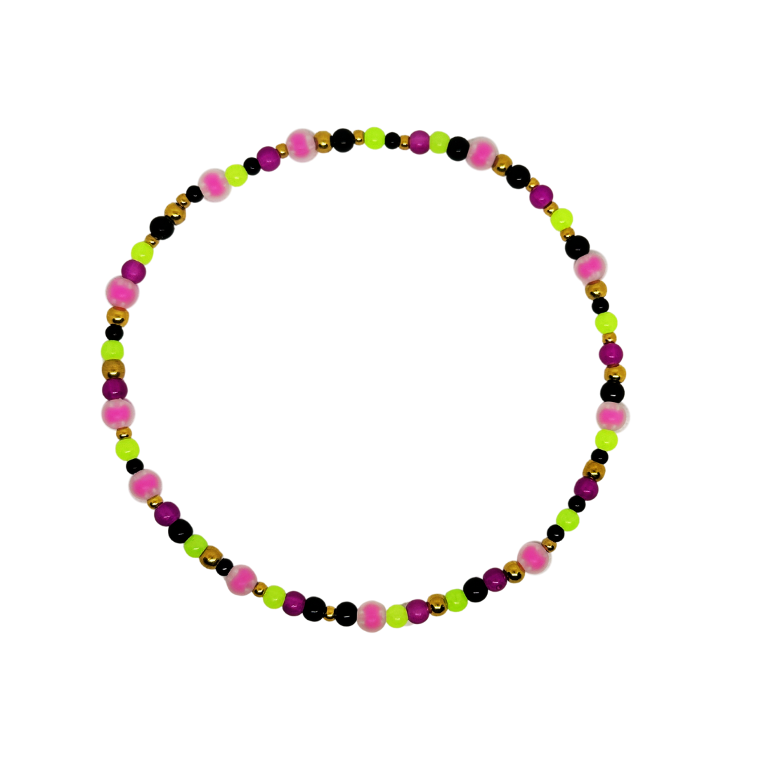 Kralen ketting Neon
