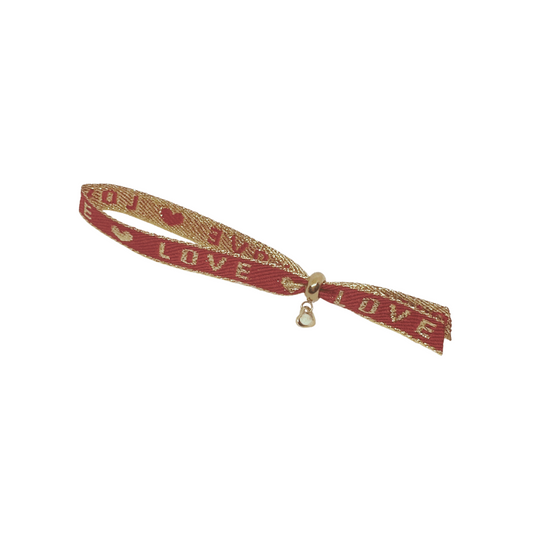 Bracelet Ribbon Love