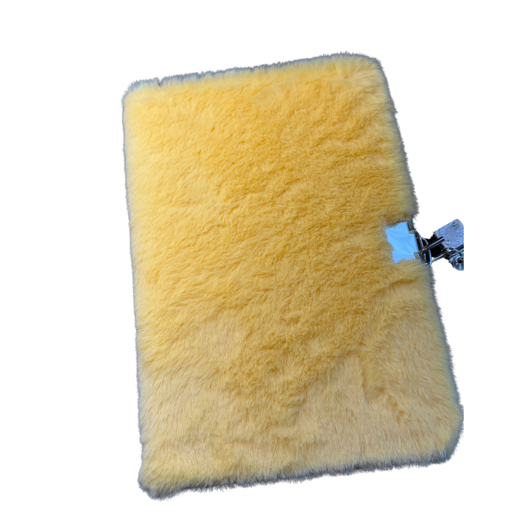 Diary Plush with lock A5