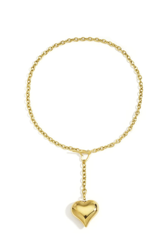 Stainless Steel Pendant necklaces Heart Casual Daily  Women's jewelry