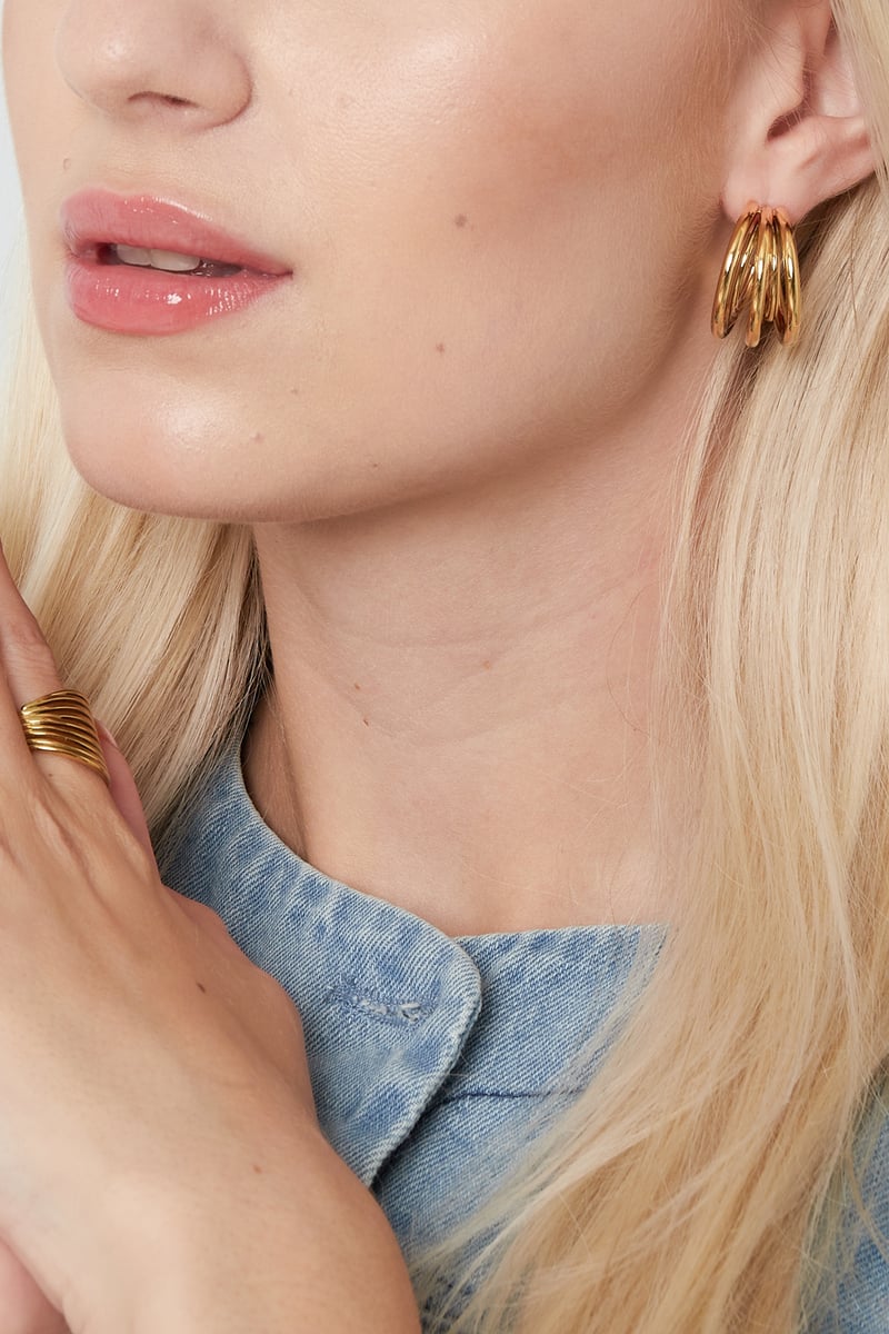 double twisted love oorbellen