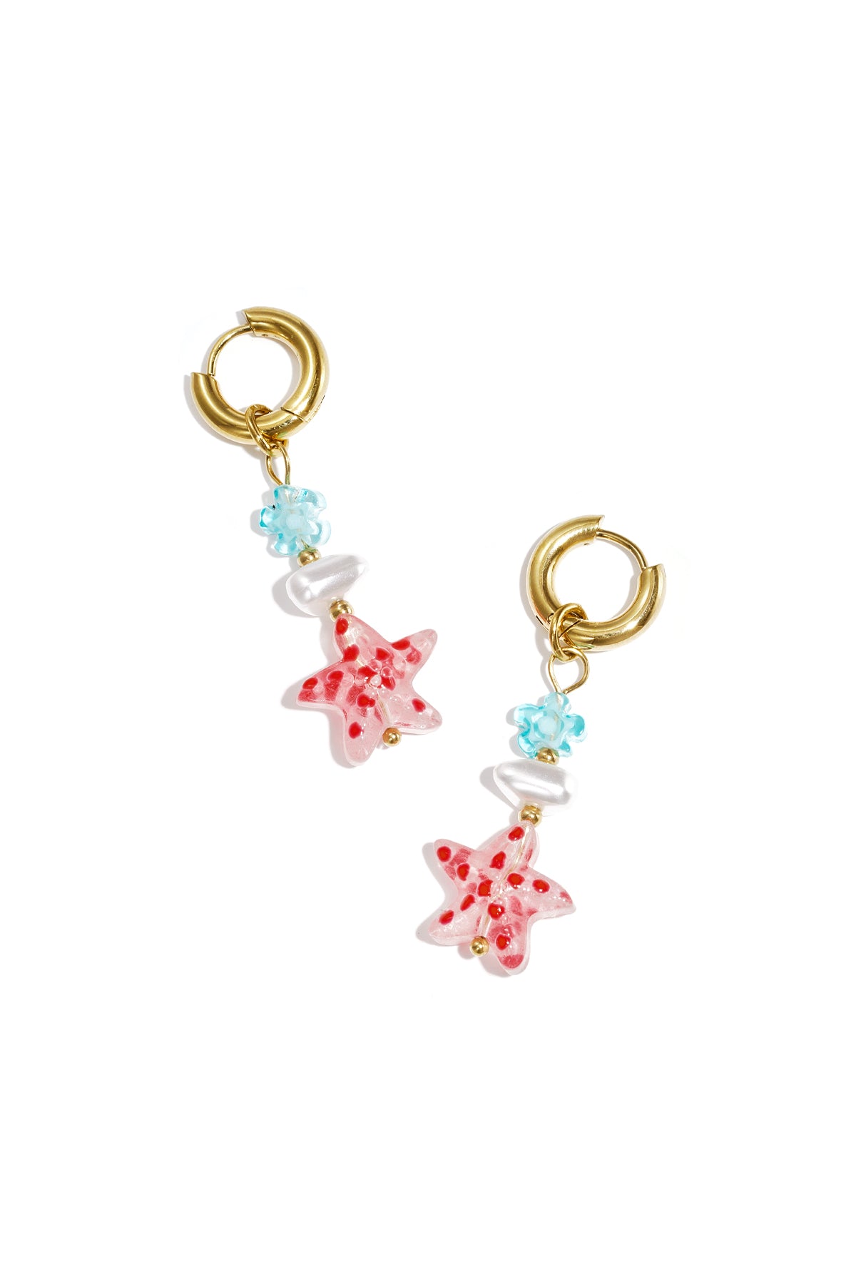 Oorbellen met visje van roestvrij staal, casual, dagelijks en romantisch, damessieraden