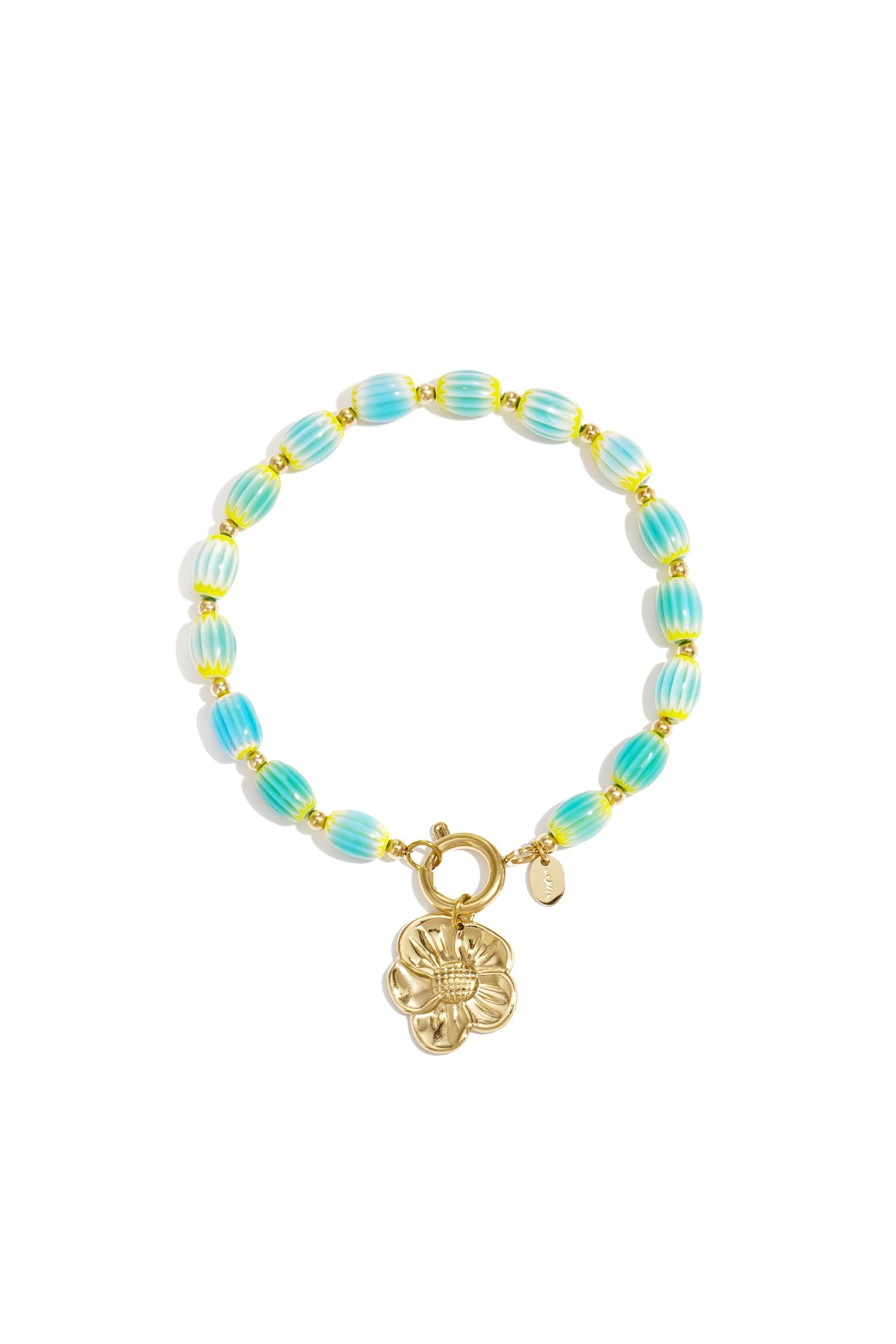 Armbanden van roestvrij staal met kralen in hartvorm, casual en eenvoudig voor dagelijks gebruik, dames sieraden