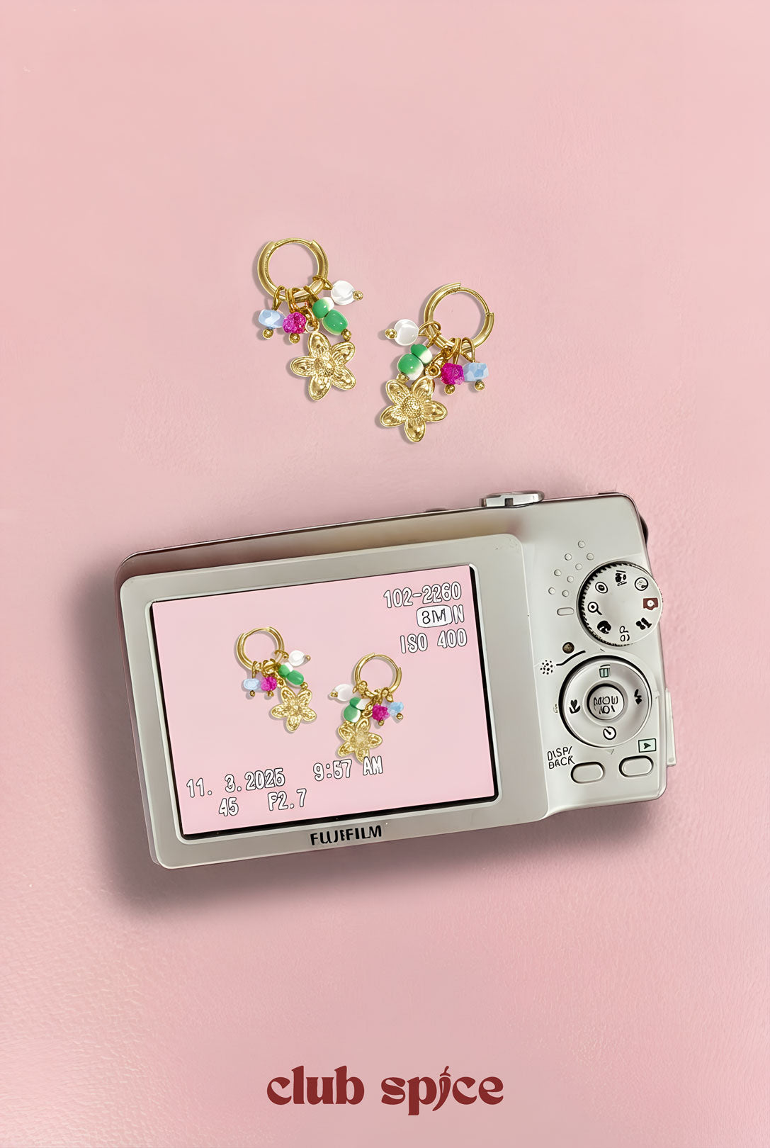 Roestvrijstalen hangende oorbellen met bloemmotief, casual, dagelijks en romantisch, dames sieraden