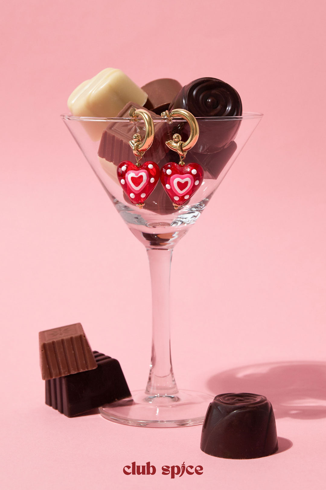 Roestvrijstalen oorbellen met hartvormige hanger, casual, dagelijks en romantisch, dames sieraden